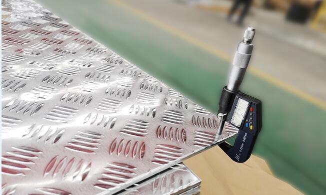 5052, 5083, 5754 Al-Mg tread checkered plate